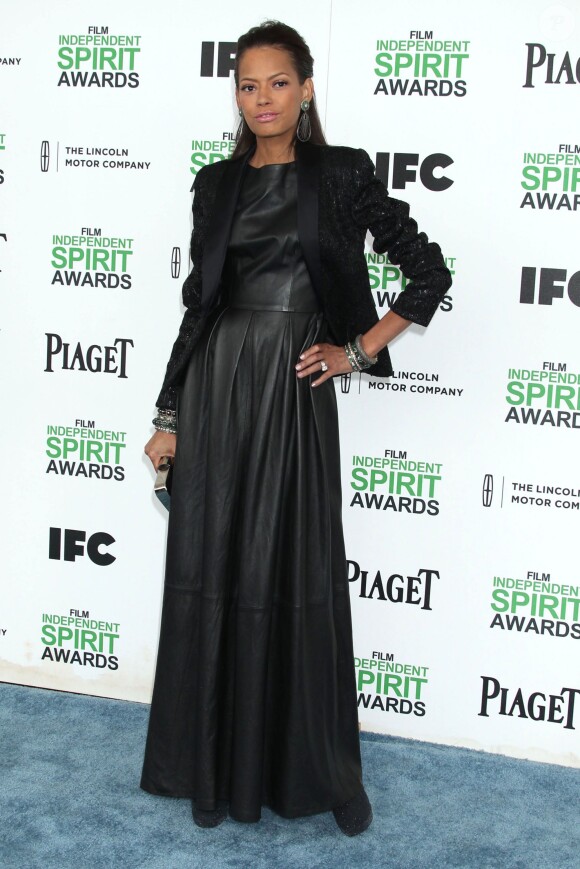 Keisha Whitaker pose lors du photocall des Film Independent Spirits Awards à Los Angeles le 1er mars 2014.