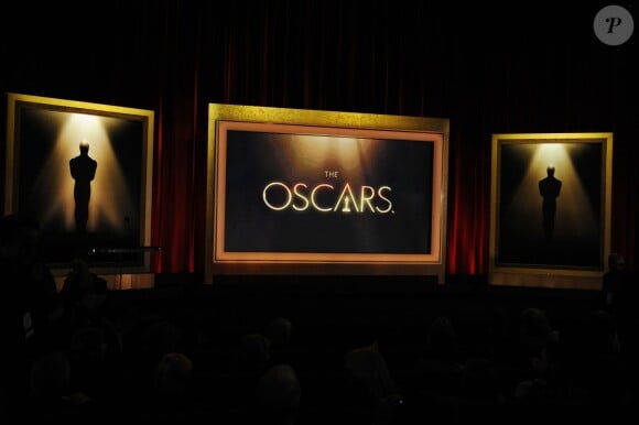 Atmosphère durant l'annonce des nominations de la 86e cérémonie des Oscars à Beverly Hills le 16 janvier 2014.