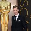 Benedict Cumberbatch sur le tapis rouge des Oscars le 2 mars 2014