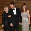 Glenn Close, Ben Affleck, Jennifer Garner sur le tapis rouge des Oscars le 2 mars 2014