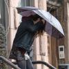 Kristen Stewart sur le tournage de Still Alice à New York le 4 mars 2014.