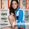 Katie Holmes en couverture de ELLE, version anglaise, datée d'avril 2014.