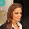 Angelina Jolie au BAFTA Awards à Londres, le 16 février 2014.