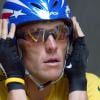 Lance Armstrong sur le Tour de France à Besançon, le 24 juillet 2004