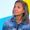 La belle Karine Le Marchand dans "Le Tube" sur Canal +, samedi 8 mars 2014.