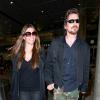 Christian Bale et sa femme Sibi Blazic à Los Angeles, le 17 février 2014