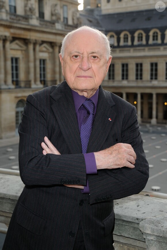 Pierre Bergé à la remise du prix ANDAM 2013 au ministère de la Culture à Paris, le 3 octobre 2013.