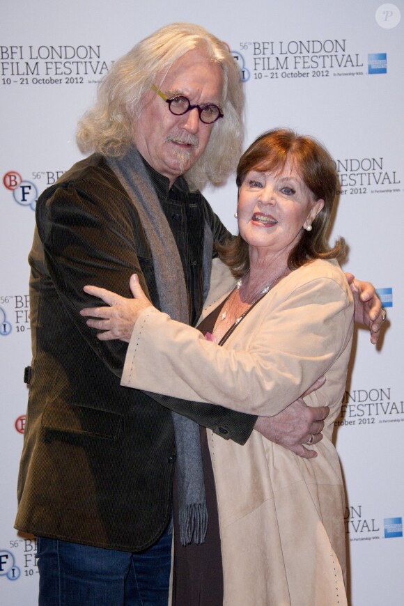 Billy Connolly et Pauline Collins à Londres le 15 octobre 2012.