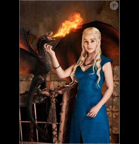 Emilia Clarke dans la saison 3 de "Game of Thrones", en 2013.