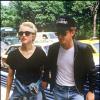 Madonna et Sean Penn dans les rues de New York, en juillet 1987.
