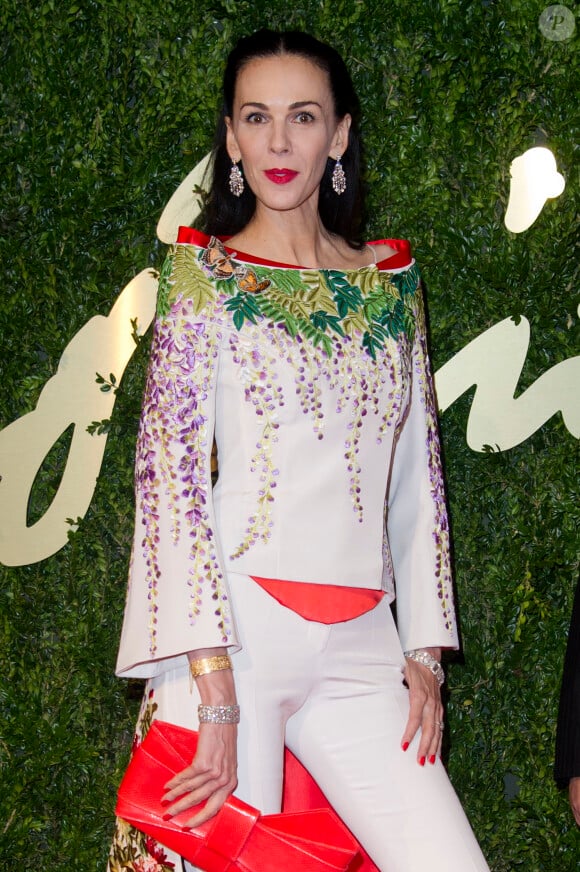 L'Wren Scott - Cérémonie des "British Fashion Awards 2013" à Londres. Le 2 décembre 2013. La créatrice a été retrouvée morte, pendue, ce lundi 17 mars à New York