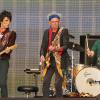 Les Rolling Stones sur scène à Hyde Park, Londres, le 13 juillet 2013. 