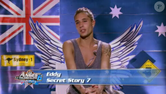 Eddy dans Les Anges de la télé-réalité 6 le mercredi 19 mars 2014 sur NRJ 12
