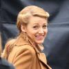 Blake Lively look rétro sur le tournage du film The Age of Adaline à Vancouver, le 18 mars 2014.