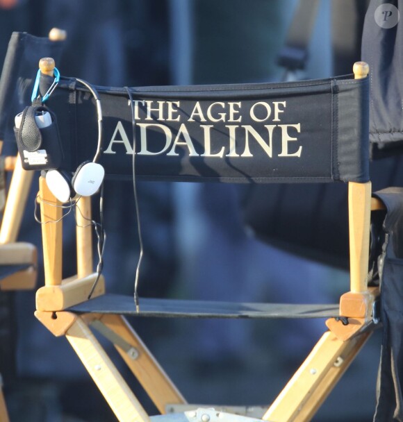 Blake Lively sur le tournage du film The Age of Adaline à Vancouver, le 17mars 2014.