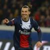 Zlatan Ibrahimovic après son but lors du match entre le PSG et Bordeaux à Paris, le 31 janvier 2014