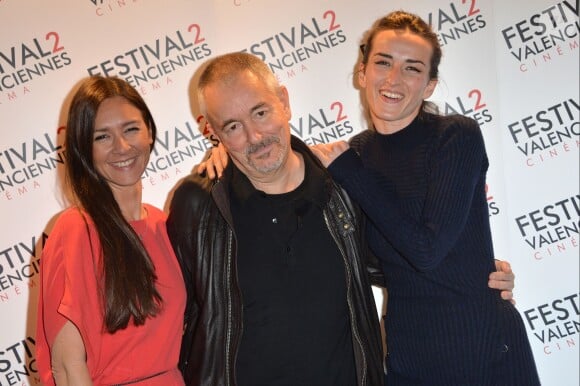 Emmanuelle Boidron, Jean-Jacques Beineix et Salomé Stevenin lors du Festival 2 Valenciennes Cinéma 2014, le 19 mars 2014