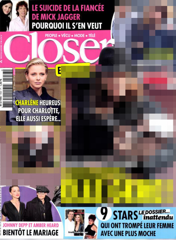 Closer - édition du vendredi 21 mars 2014