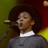 Lauryn Hill en concert à Brooklyn, New York, le 5 février 2014.