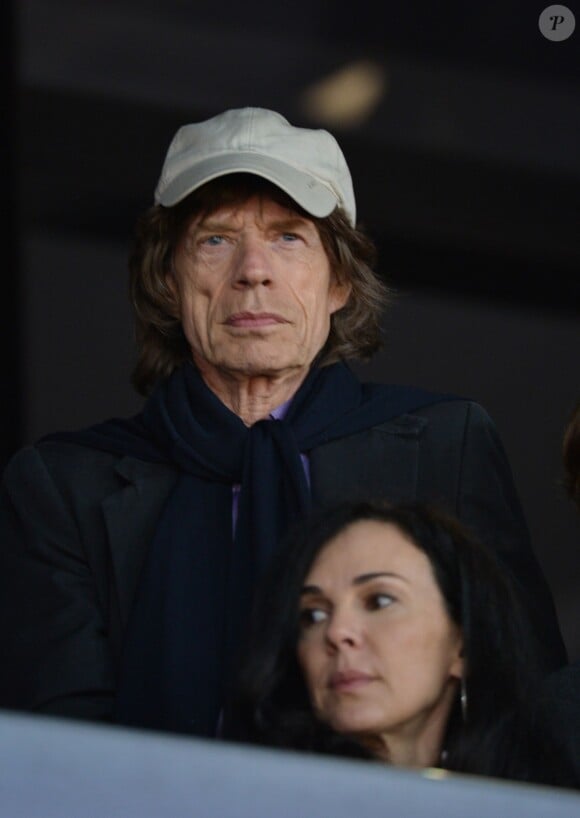 Mick Jagger et L'Wren Scott à Londres, le 6 août 2012.
