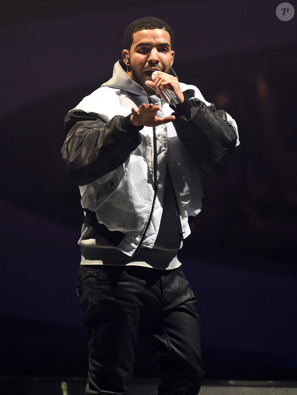 Drake en concert à la Capital FM Arena à Nottingham. Le 17 mars 2014.