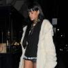 Rihanna a rejoint Drake au Tramp pour son after-party, suivant son concert à l'O2 Arena. Londres, le 26 mars 2014.
