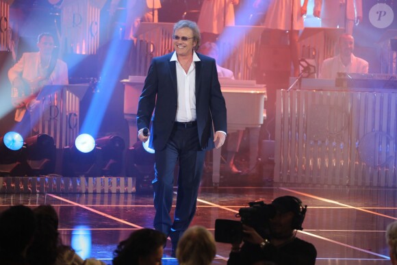 François Valéry - Enregistrement de l'émission "Les années bonheur" à Paris le 11 mars 2014. L'émission sera diffusée le 12 avril.