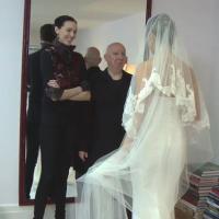 L'Wren Scott : Sa dernière création, une robe de mariée...