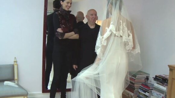L'Wren Scott : Sa dernière création, une robe de mariée...