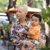 Amber Rose et son fils Sebastian à West Hollywood, le 27 mars 2014.