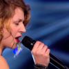 Cloé lors de l'épreuve ultime de The Voice 3, le samedi 29 mars 2014 sur TF1