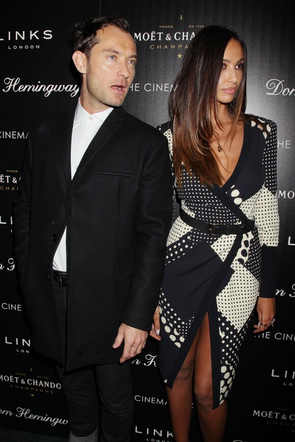 Jude Law and Madelina Ghenea attending the screening of Dom Hemingway in New York City, NY, USA on March 27, 2014. Photo by Dave Allocca/Startraks/ABACAPRESS.COM28/03/2014 - New York City