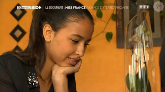 Flora Coquerel dans 50 Minutes Inside sur TF1, le samedi 29 mars 2014.