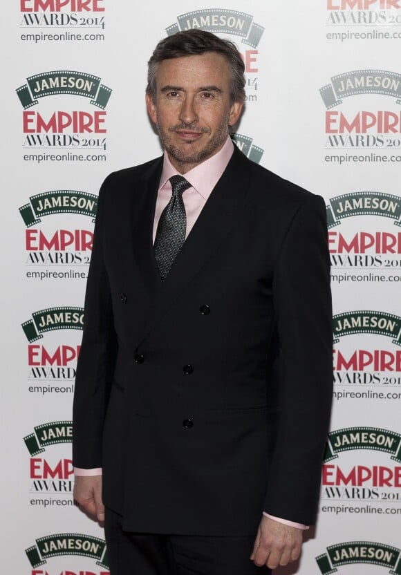 Steve Coogan lors de la soirée Empire Magazine Film Awards à Londres le 30 mars 2014