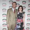 Simon Pegg et sa femme lors de la soirée Empire Magazine Film Awards à Londres le 30 mars 2014