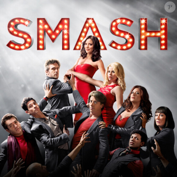 Affiche promo de la première saison de Smash.