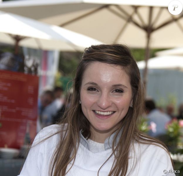 Noémie Honiat, de Top Chef 2012 à Cagnes-sur-Mer, le 10 mai 2012.