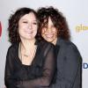 Sara Gilbert et Linda Perry à Los Angeles, le 21 avril 2012.