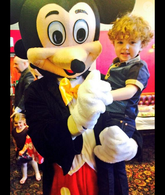Alfie, le fils de Natasha Hamilton, le 2 février 2013.