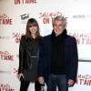 Michel Boujenah et sa fille Louise à l'avant-première du film Salaud on t'aime à l'UGC Normandie sur les Champs-Elysées, Paris, le 31 mars 2014.