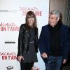 Michel Boujenah et sa fille Louise à l'avant-première du film Salaud on t'aime à l'UGC Normandie sur les Champs-Elysées, Paris, le 31 mars 2014.