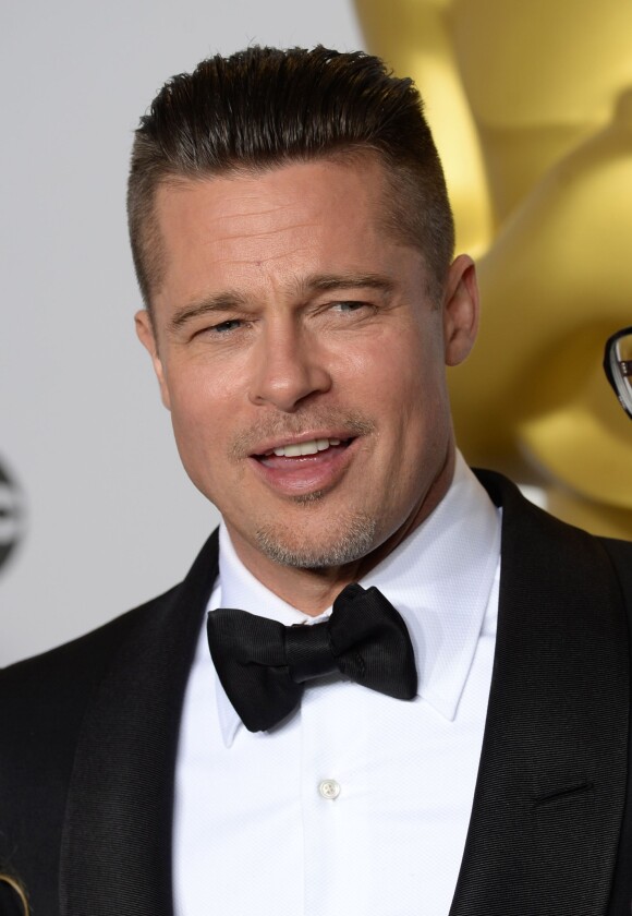 Brad Pitt aux Oscars à Hollywood, le 2 mars 2014.