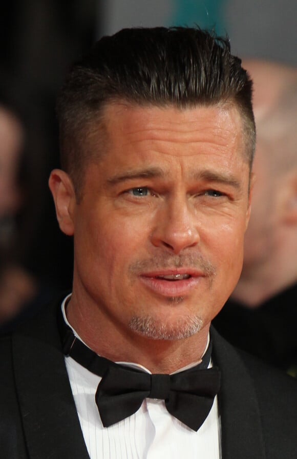 Brad Pitt à Londres, le 16 février 2014.