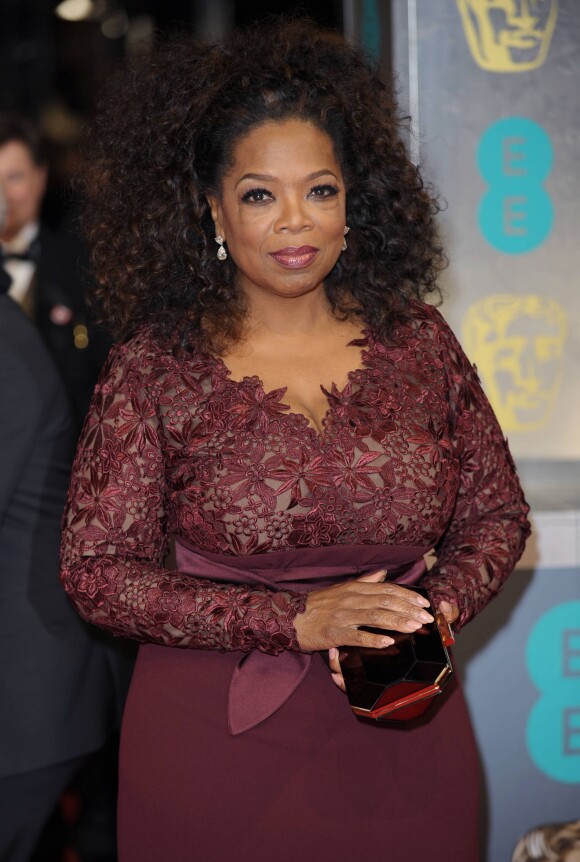 L'animatrice Oprah Winfrey à l'After party des Bafta Awards à Londres, le 16 février 2014.
