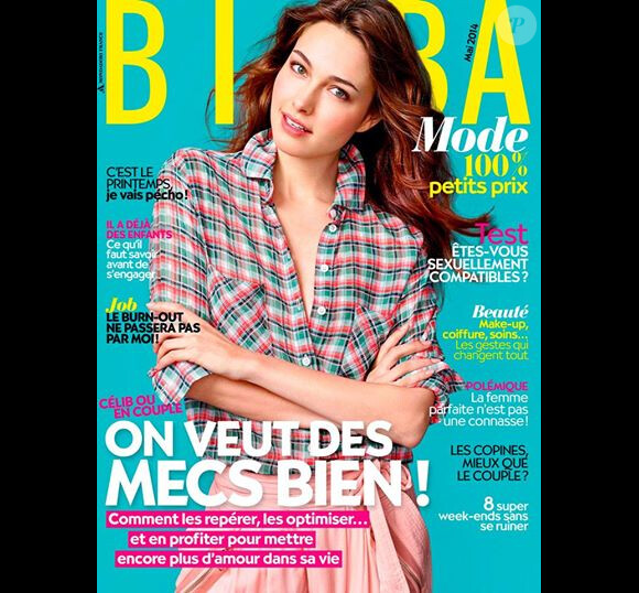 Couverture du magazine BIBA (mai 2014).