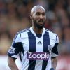 Nicolas Anelka lors de West Bromwich Albion - West Ham le 28 décembre 2013. Le jour de la quenelle.