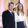 Manuel Valls et sa femme Anne Gravoin à l'Elysée pour le Sommet pour la Paix et la sécurité en Afrique le 6 décembre 2013.