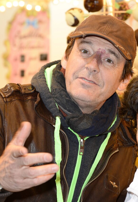 Jean-Luc Reichmann - Soirée d'ouverture de la "Foire du Trone" au profit de l'association Petits Princes à Paris le 4 avril 2014.