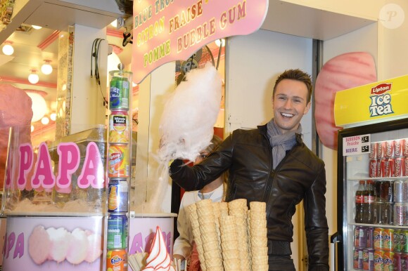 Cyril Féraud - Soirée d'ouverture de la "Foire du Trone" au profit de l'association Petits Princes à Paris le 4 avril 2014.