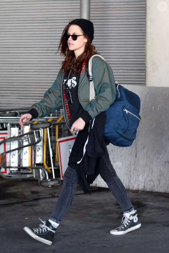Kristen Stewart à Paris, le 3 février 2014.